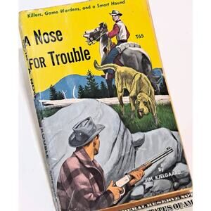 A Nose for Trouble by Jim Kjelgaard (1960 MMPB)